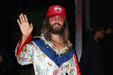 jared leto Gucci hat